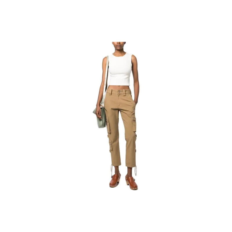 ISABEL MARANT Drawstring Hem Cargo Pants-1