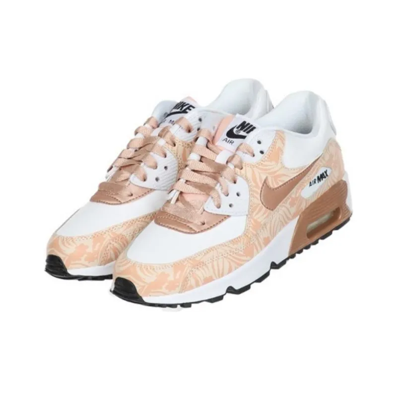 Nike Air Max 90 Print White Bronze GS-2