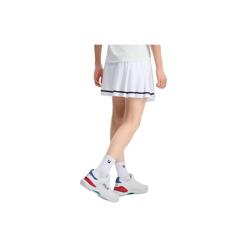 FILA Casual Short Skirts Women's Bright White-4