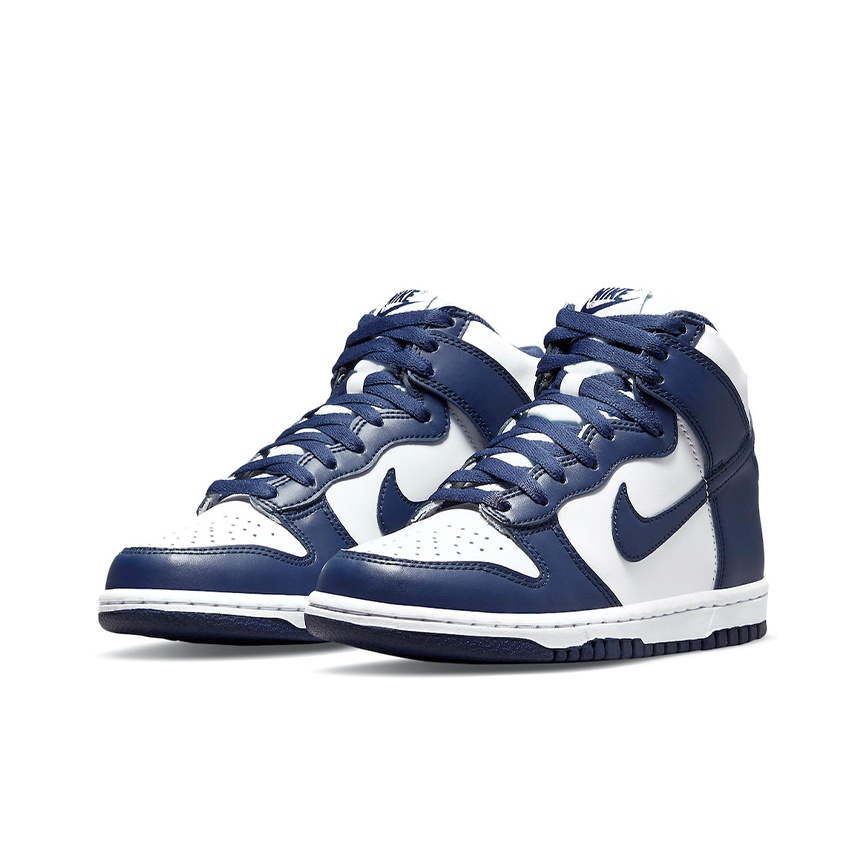 Nike Dunk High Size 4.5Y/ Women 6 Medium Blue/White/Midnight store Navy