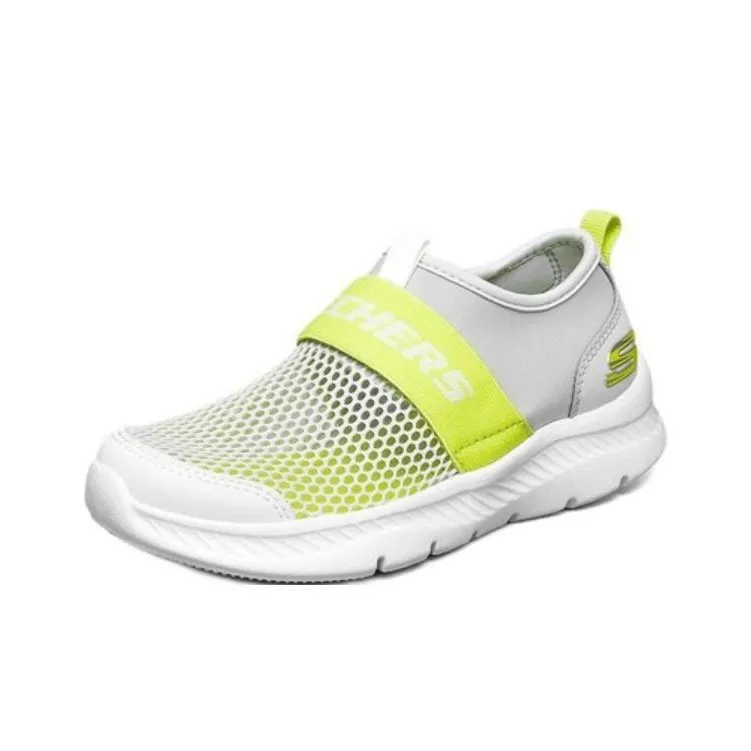 Skechers Comfy Flex 2.0 Low Top Kids' Running Shoes Light Gray Teenagers-2