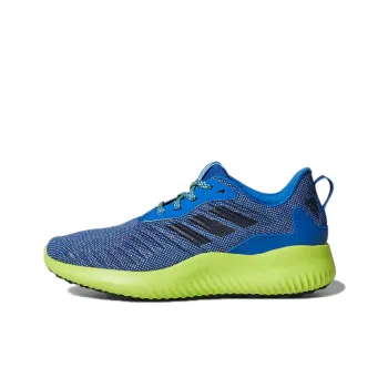 Adidas Alphabounce Rc J Anti Slip Wear Resistant Low Top Kids' Running Shoes Collegiate Blue Teenagers