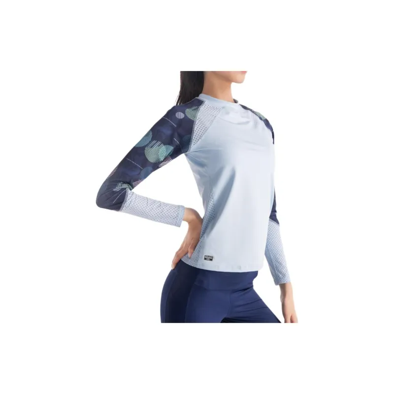 DECATHLON Raglan Sleeve T Shirt Women's Blue-2