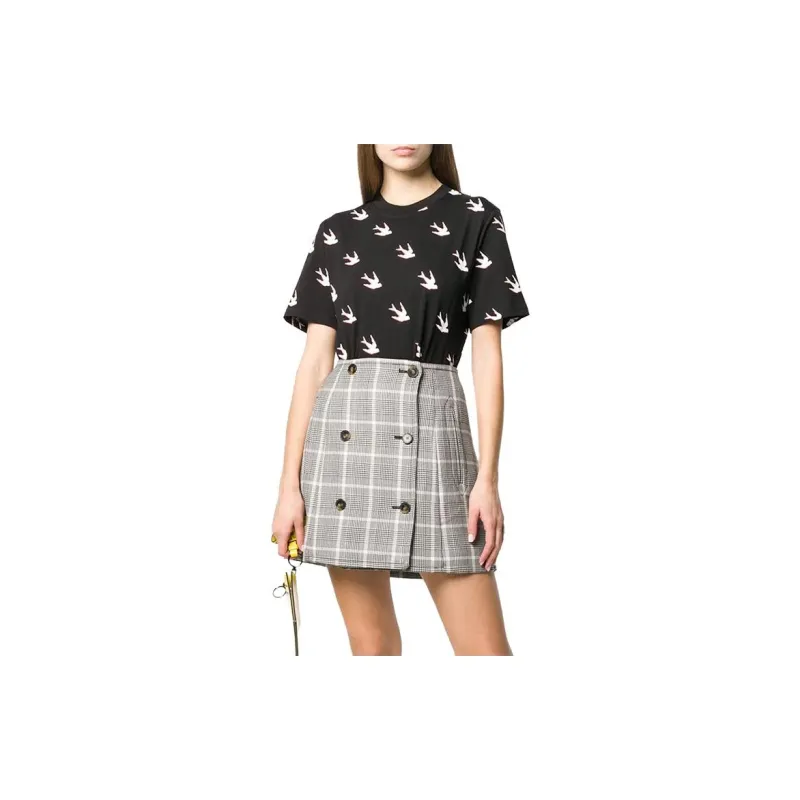 McQ Alexander McQueen T Shirts Women's Black-1