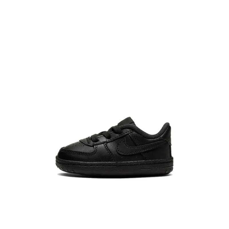 Nike Air Force 1 Low Top Toddler Shoes Black Infant And Toddler-0