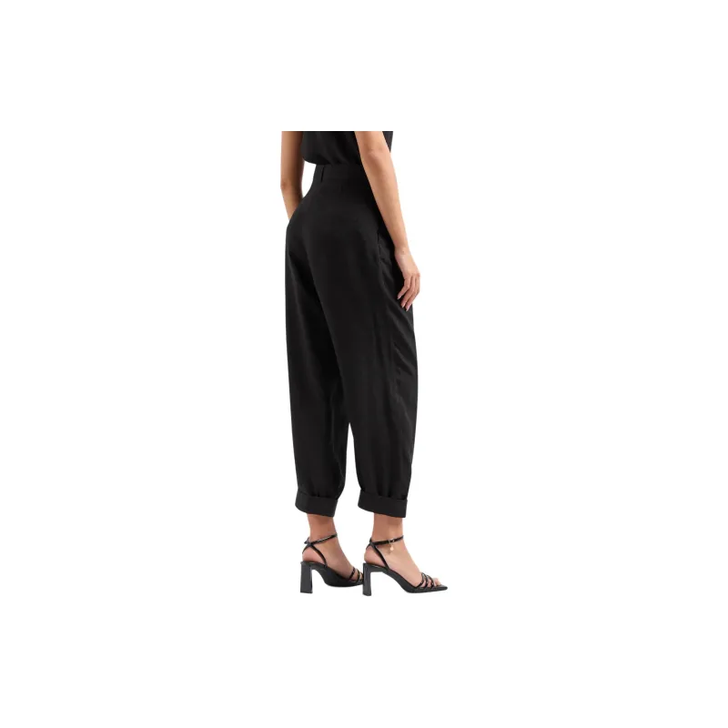 ARMANI EXCHANGE SS24 Casual Pants Women's Black-2