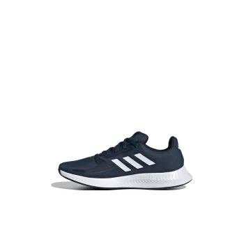 Adidas Neo Runfalcon 2.0 Low Top Running Shoes Blue White Kids'