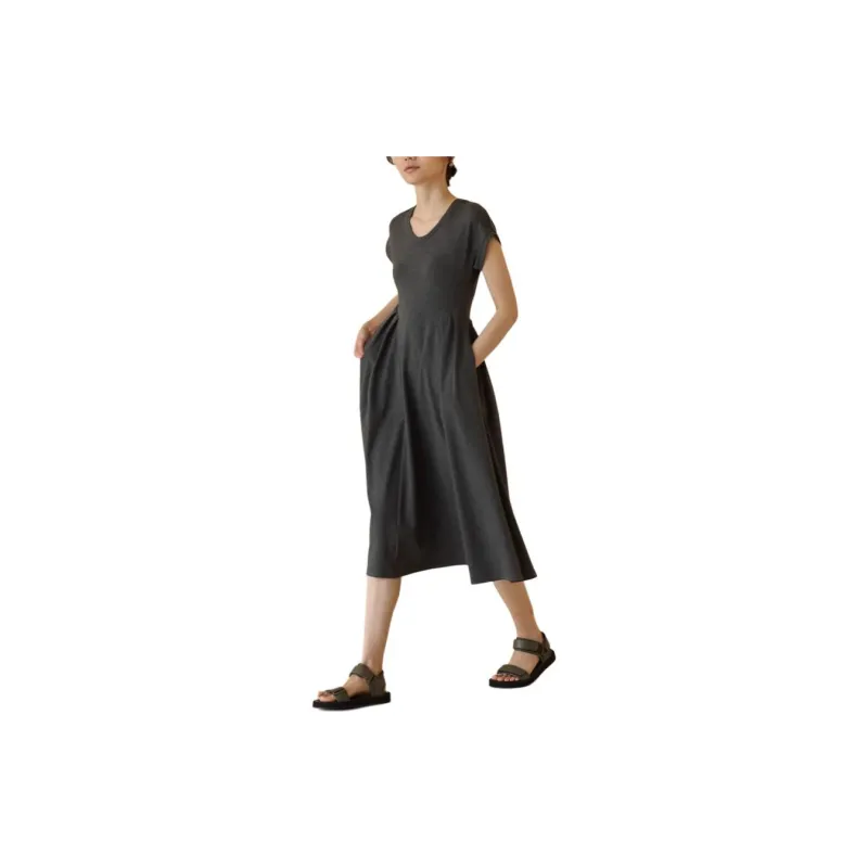 Miss Ha Ya Sleeveless Dresses Women's Petrograd Gray-1