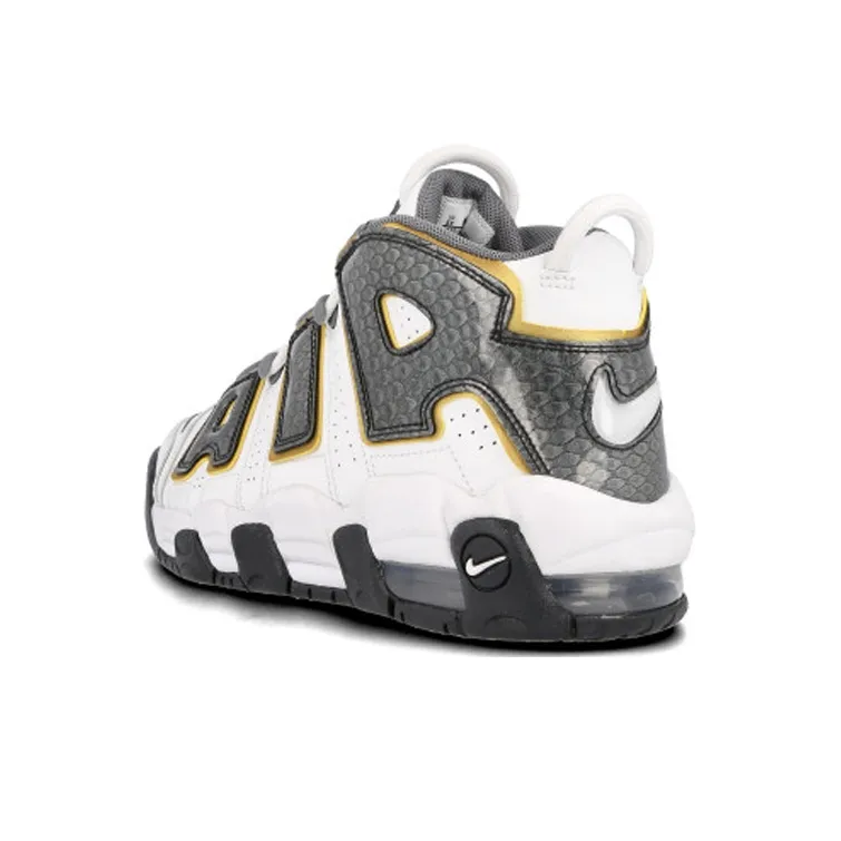 Nike Air More Uptempo White Anthracite Snakeskin GS-4