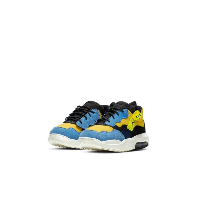 Jordan MA2 'University Gold' Low-Top Running Shoes Black Yellow Blue Infant And Toddler-2