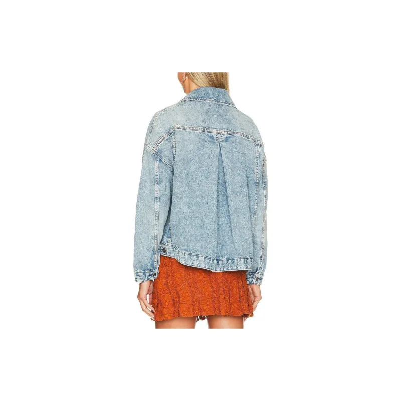 FREE PEOPLE Jackets Coats Women's Blue-2