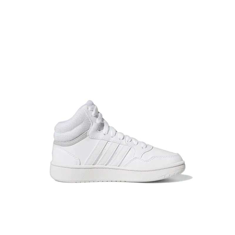 Adidas Hoops Mid J 'White Grey'-1