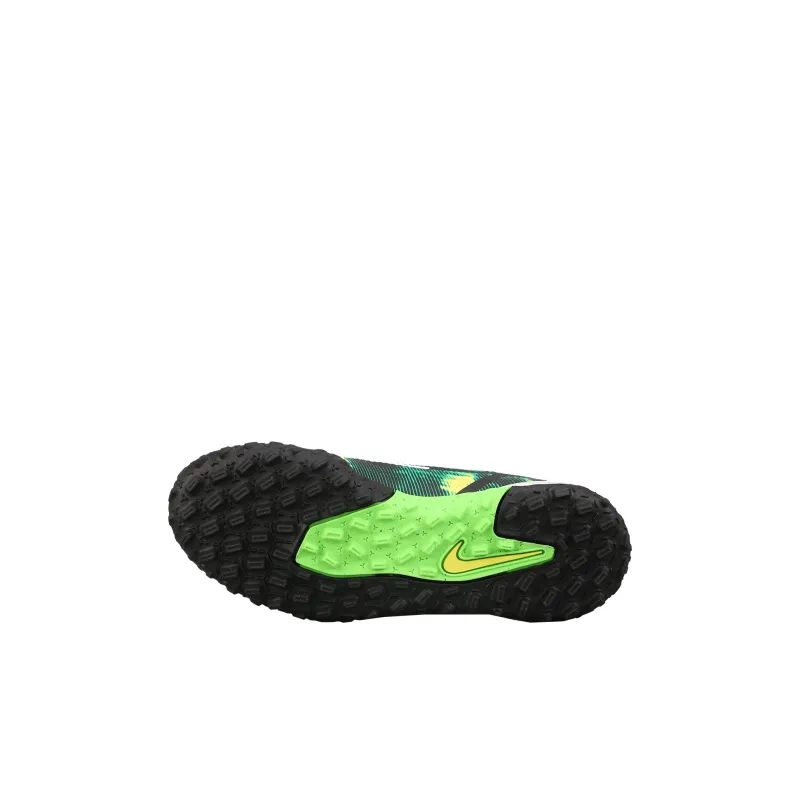 Nike Phantom GT 2 Academy TF Low Top Kids' Soccer Shoes Black Grass Green Kids'-4