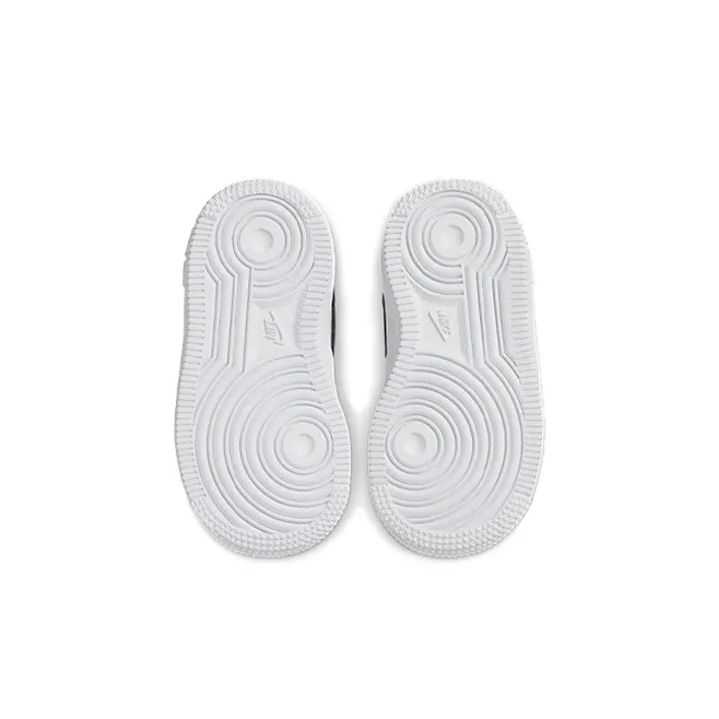 Nike Air Force 1 Worldwide Low Top Skateboard Shoes White Black Blue Infant And Toddler-5
