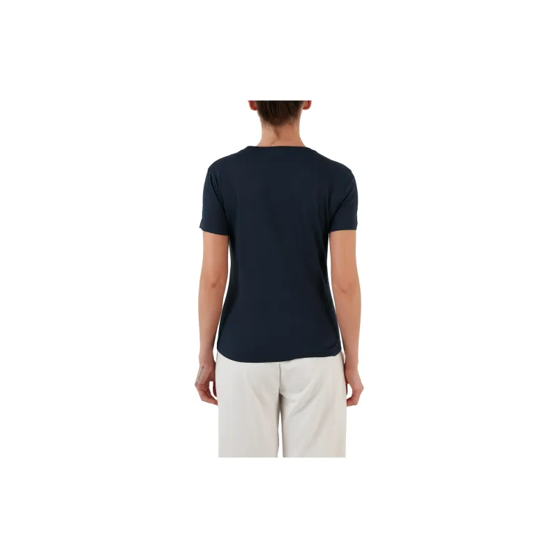 EMPORIO ARMANI T Shirts Women's Marine Blue-1