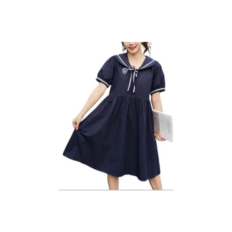 XUANSHU Short Sleeved Dresses Women's-1