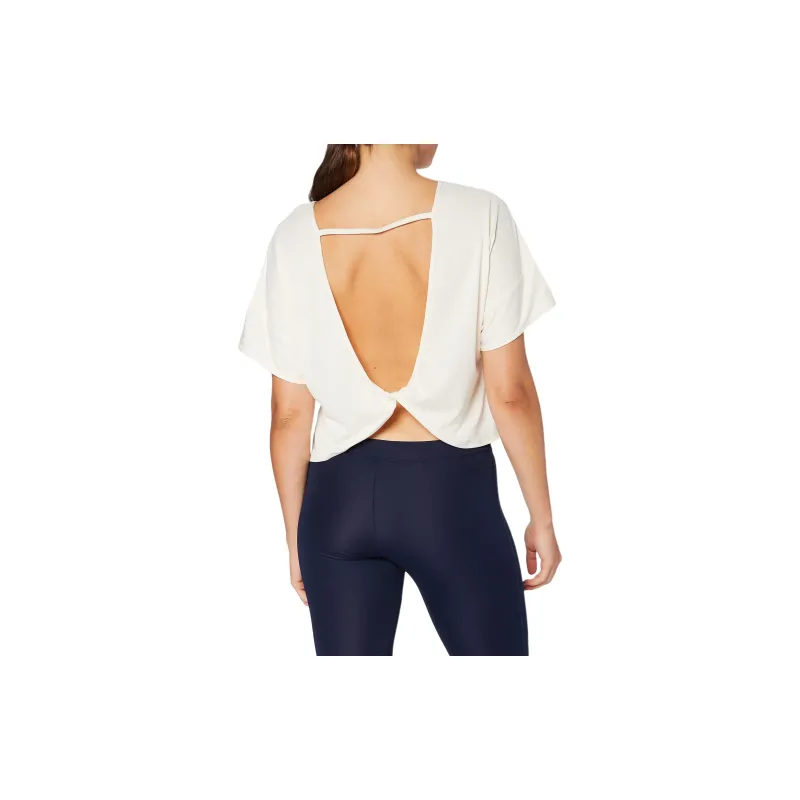 Adidas Crop Tops Women's Ecru-5