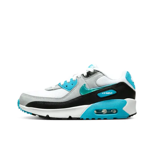 Nike Air Max 90 GS 'Blue Lightning Metallic'