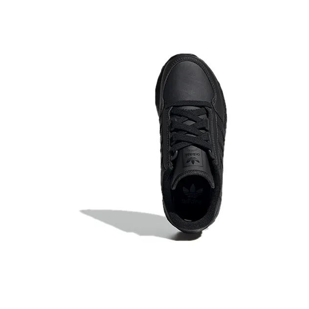 Adidas Originals Forest Grove Abrasion Resistant Low Top Kids Lifestyle Shoes Black Children Aged 3 7 Years Old-4