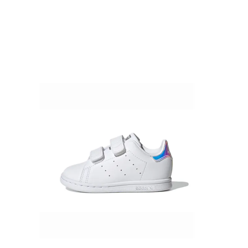 Adidas Stan Smith Infant 'White Iridescent'-0