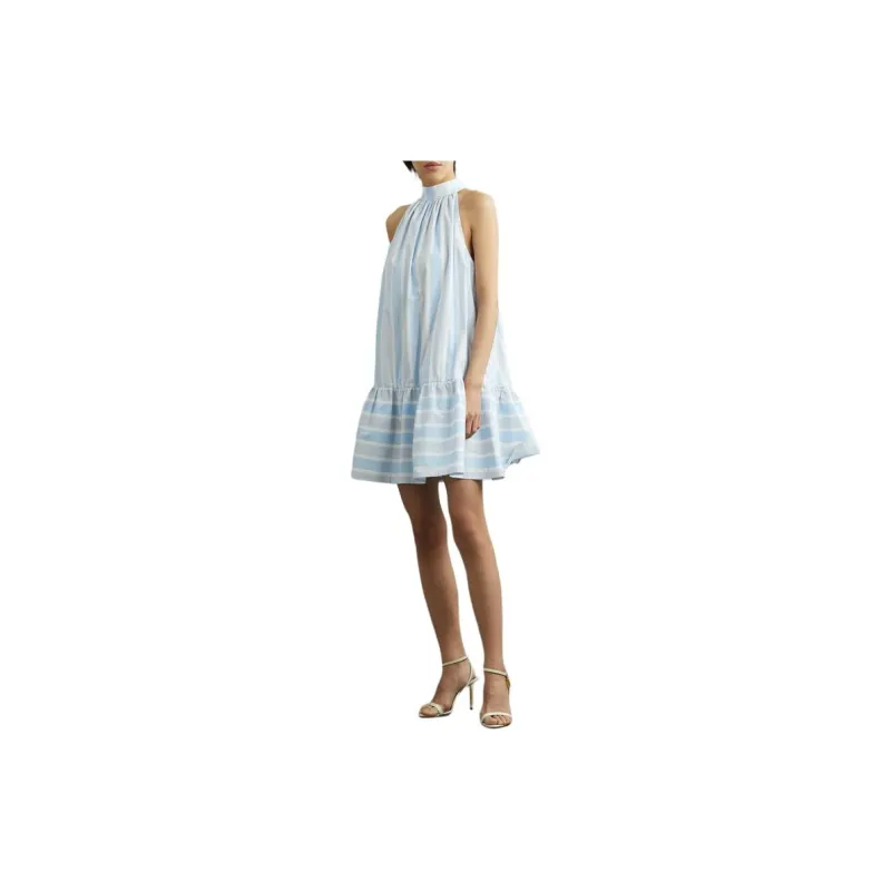 Staud SS24 Sleeveless Dress Women's Blue-1