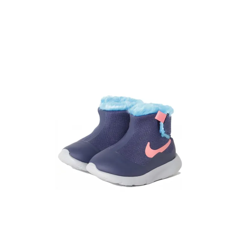 Nike Cushioning Abrasion Resistant Thermal High Top Toddler Shoes Blue Pink Infant And Toddler-2