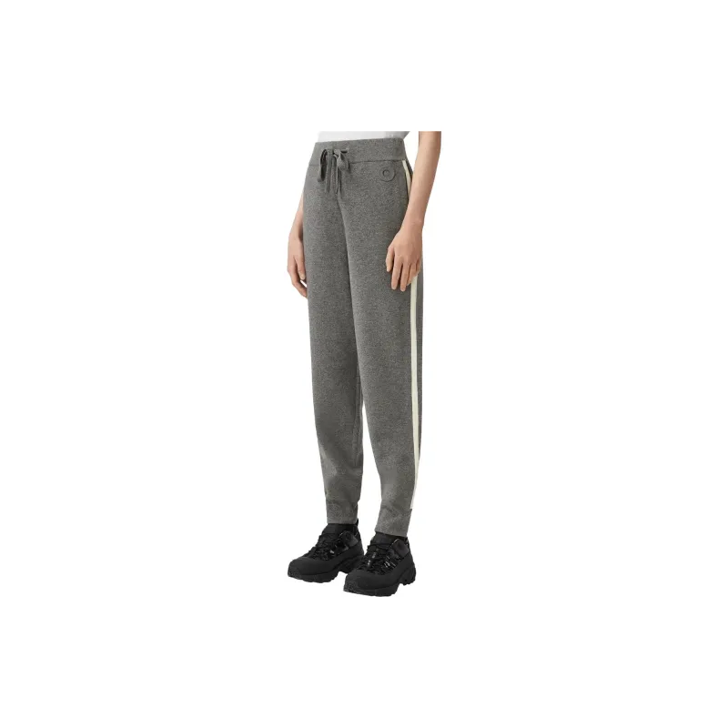 Burberry SS23 Knitted Sports Pants Women's Gray-3
