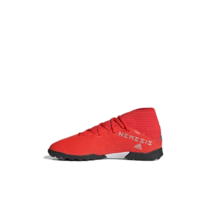 Adidas Slip Resistant Mid Top Kids' Soccer Shoes Black Red Kids'-0