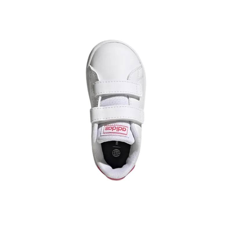 Adidas Neo ADVANTAGEADVANTAGE Abrasion Resistant Balance Low Top Toddler Shoes White Infant And Toddler-4