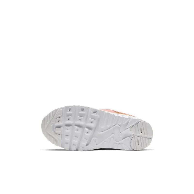 Nike Air Max Tiny 90 Shock Absorbers Low Top Kids Lifestyle Shoes White Pink Children Aged 3 7 Years Old-3