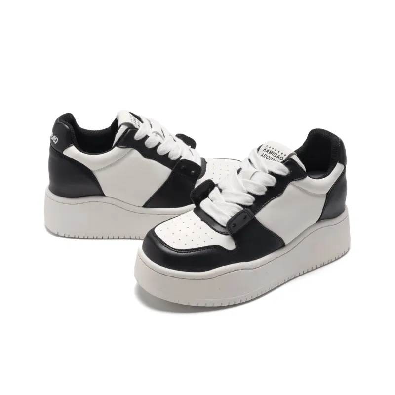 KODI Anti Slip And Wear Resistant Height Increasing Low Top Skateboard Shoes Women's-13