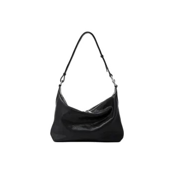 FION Vegetable Tanned Cow Leather Shoulder Bag Regular Women's Multicolor