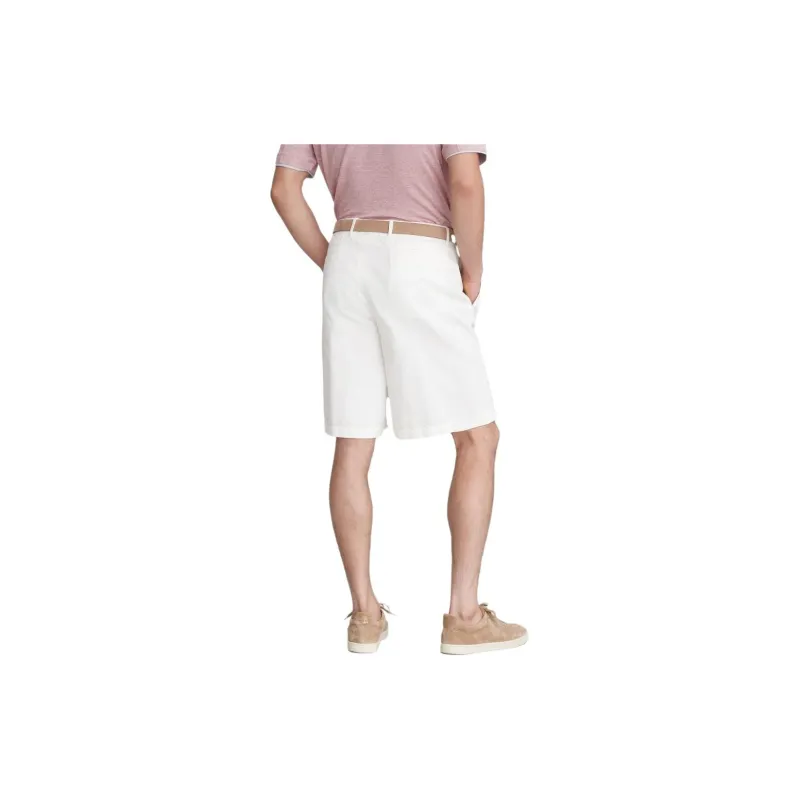 Brunello Cucinelli Garment Dyed Gabardine Bermuda Shorts-3