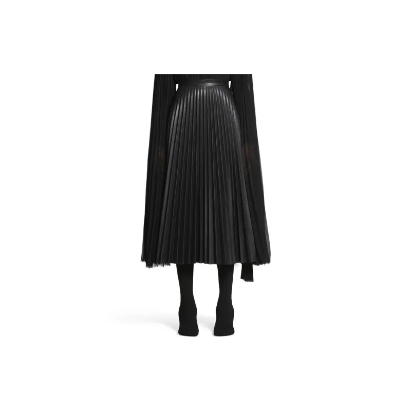 Balenciaga Casual Long Skirts Women's Black-4