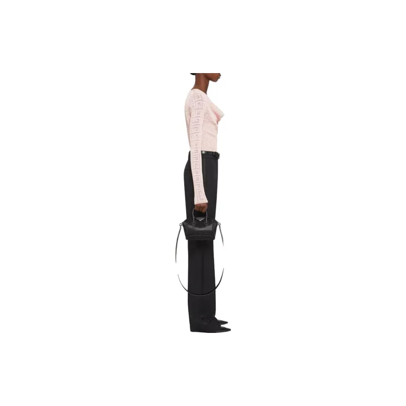 Givenchy 4G Jacquard Draped Sweater-3