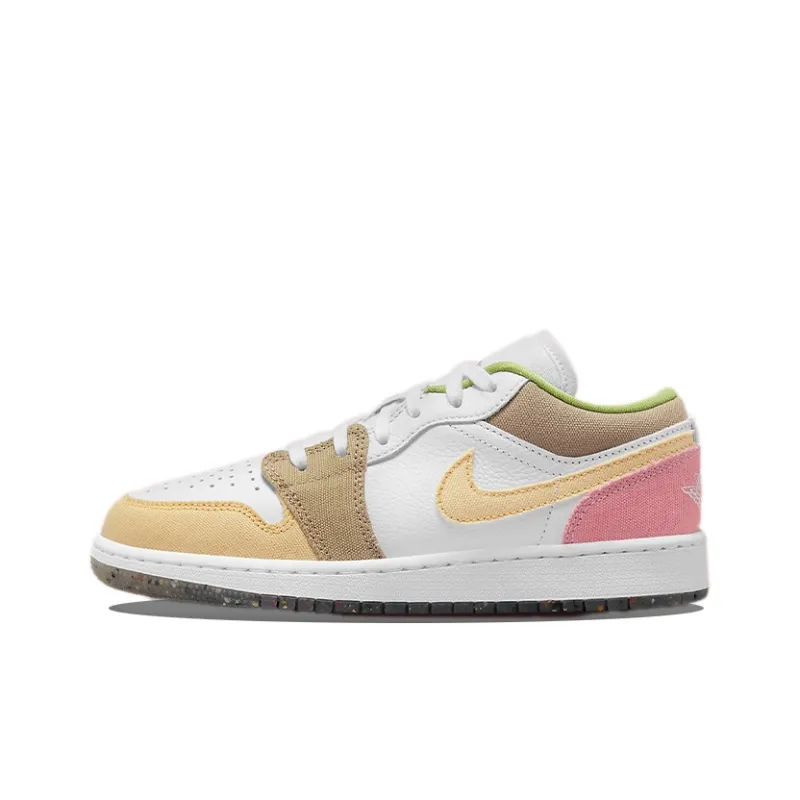 Jordan 1 Low Pastel Grind Vivid Green GS-0
