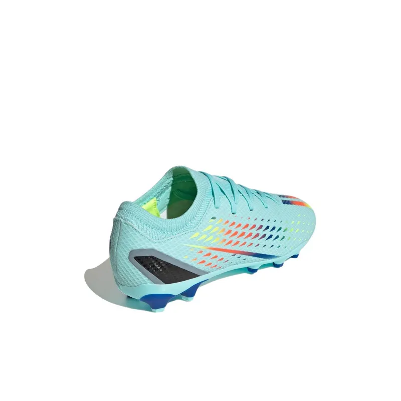 Adidas X Speedportal .3 Soil, Artificial Lawn Low Top Kids' Soccer Shoes Blue Kids'-3