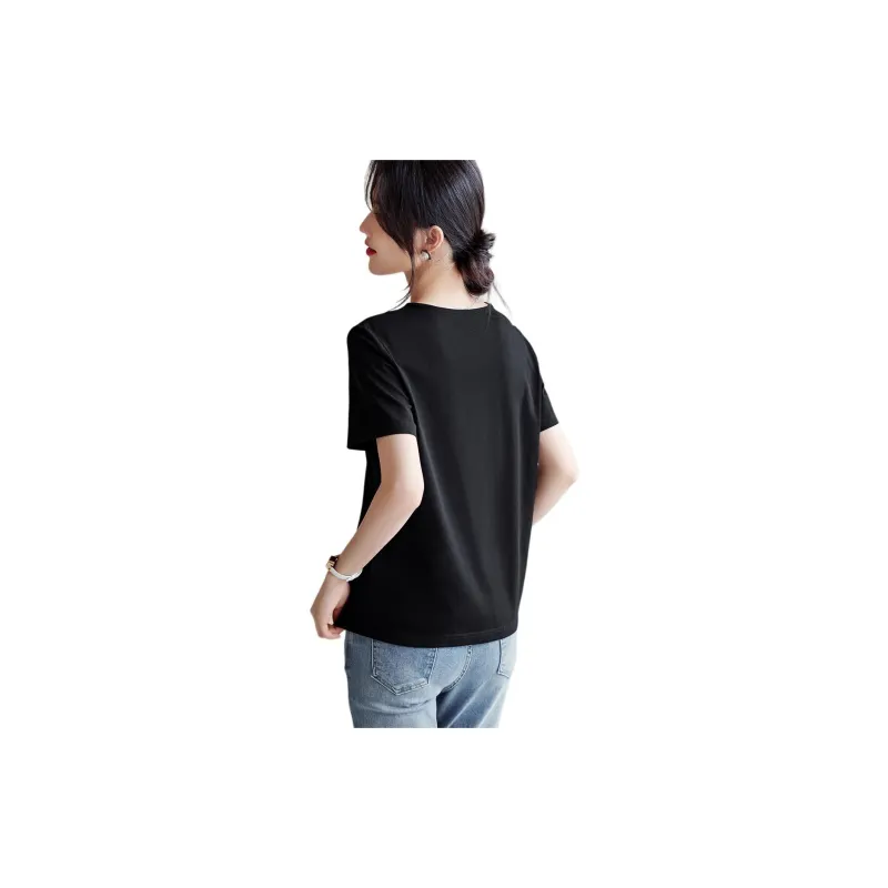 XWI T Shirts Women's Black-2