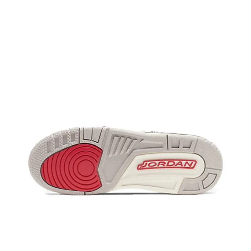 Jordan Legacy 312 Low Tech Grey Fire Red Black GS-4