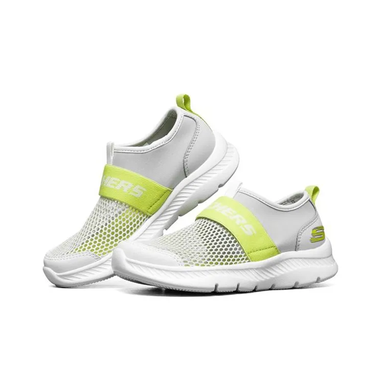 Skechers Comfy Flex 2.0 Low Top Kids' Running Shoes Light Gray Teenagers-3