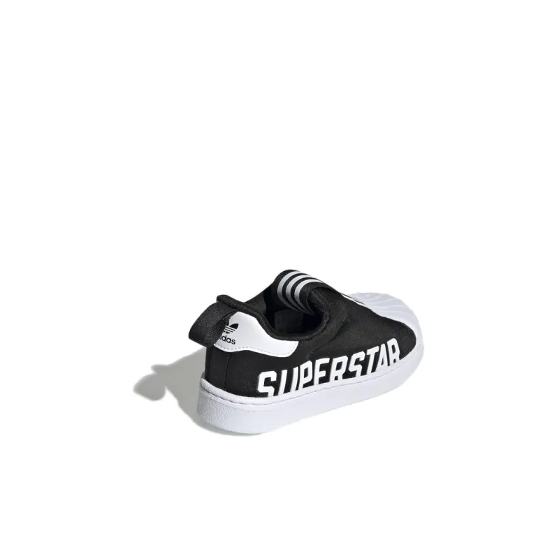 Adidas Originals SUPERSTAR 360 X I Anti Kick Cushioning Low Top Skateboard Shoes Black Infant And Toddler-3