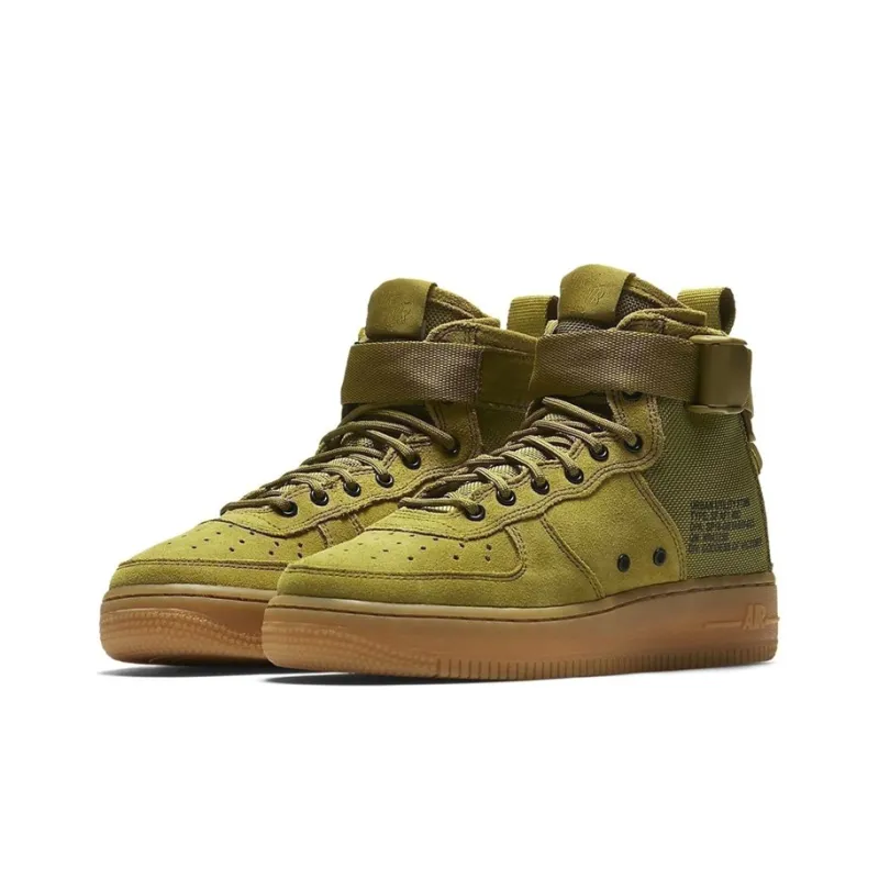 Nike SF Air Force 1 Mid Desert Moss GS-2