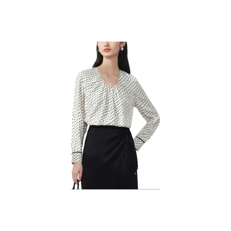 JZ. ANNAKRO Chiffon Shirts Women's-1
