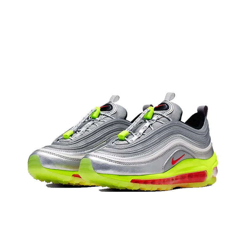 Nike Air Max 97 Rft Metallic Silver Red Orbit Volt GS-2