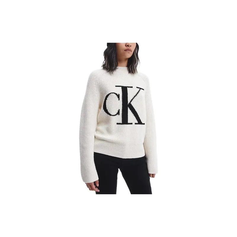 CALVIN KLEIN Sweater Women's White-2