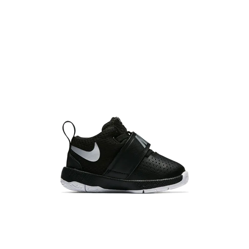 Nike Team Hustle D 8 Cushioning Abrasion Resistant Support Low Top Toddler Shoes Black Infant And Toddler-1