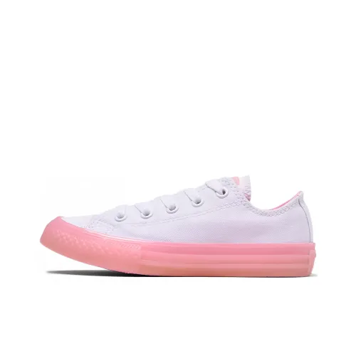 Converse Chuck Taylor All Star Anti Mouse Wear Resistant Low Top Kids Canvas Shoes Pink White Teenagers