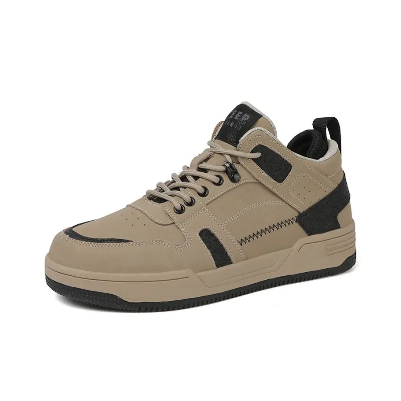 JEEP SPIRIT Skateboard Shoes Men Low Top Tibetan Antelope-2