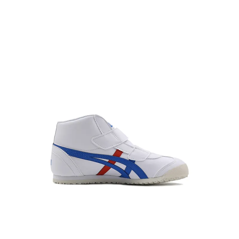 Onitsuka Tiger Mexico Mid Runner Mid Top Kids Lifestyle Shoes White Children Aged 3 7 Years Old-1