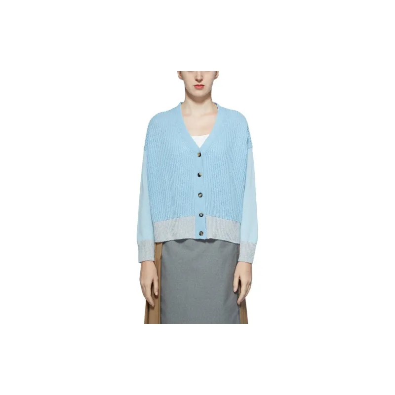 MARNI Cashmere Sweaters Women's Light Blue-3